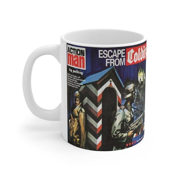 Vintage Action Man Colditz Retro Gift Mug Vintage Action Man Colditz Retro Gift Mug