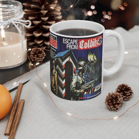 Vintage Action Man Colditz Retro Gift Mug Vintage Action Man Colditz Retro Gift Mug