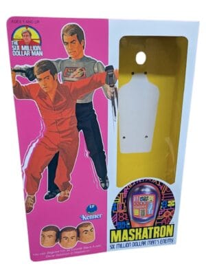Kenner Maskatron (Six Million Dollar Man) Figure Repro Box