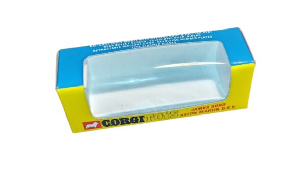 Corgi Toys 270 James Bond DB5 Slim Line Type A Rare version Repro Box Corgi Toys 270 James Bond DB5 Slim Line Type A Rare version Repro Box