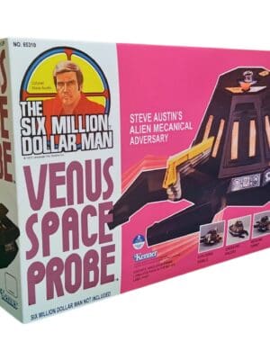 Kenner Six Million Dollar Man Venus Space Probe Reproduction Box Kenner Six Million Dollar Man Venus Space Probe Reproduction Box